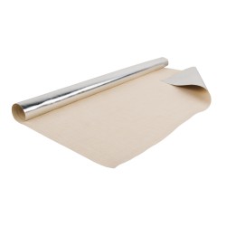 Piele ecologica, efect argintiu, 70x65cm, 275g/m2