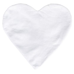 Fata de perna Heart, diam. 30cm, 190g/m2
