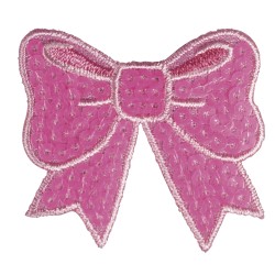 Sticker textil pentru calcat Bow, 4.1x3.5cm