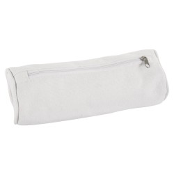Penar cu fermoar, alb, diam 7cm x 22cm, 330g/m2