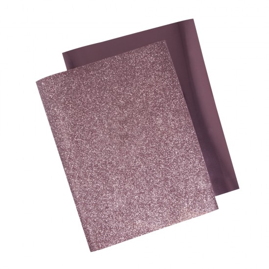 Folie transfer, pale-pink, asortata, 21.5x28 cm, 2 buc/set