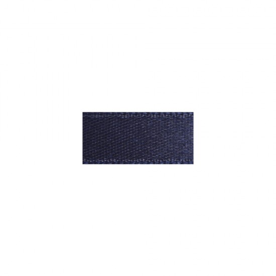 Panglica de satin navy-blue Rayher, 7 mm, 10 m/rola