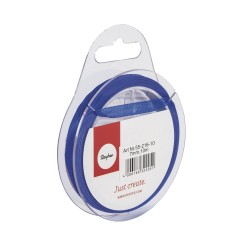 Panglica organza dark blue Rayher, 7 mm, 10 m/rola Panglica organza dark blue Rayher, 7 mm, 10 m/rola