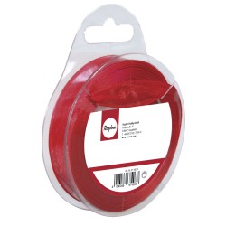 Panglica organza rosie Rayher, 15 mm, 10 m/rola Panglica organza rosie Rayher, 15 mm, 10 m/rola