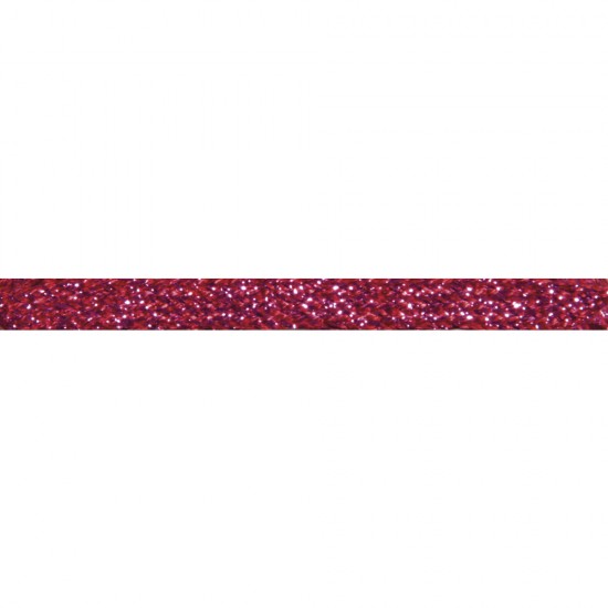 Panglica roz cu slipici Rayher, 6 mm, 10 m/rola