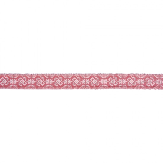 Panglica pale-pink Rayher, 18 mm, pretul este pe metru liniar