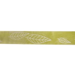 Panglica lime de organza Rayher, frunze, 25 mm, pretul este pe metru liniar Panglica lime de organza Rayher, frunze, 25 mm, pretul este pe metru liniar