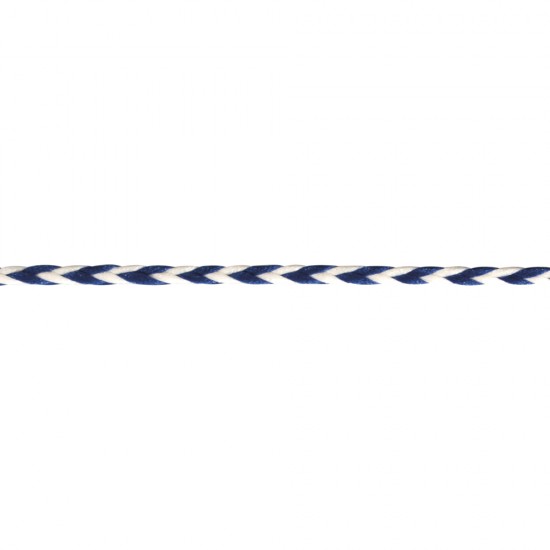 Snur navy-blue Rayher, 3 mm, pretul este pe metru liniar