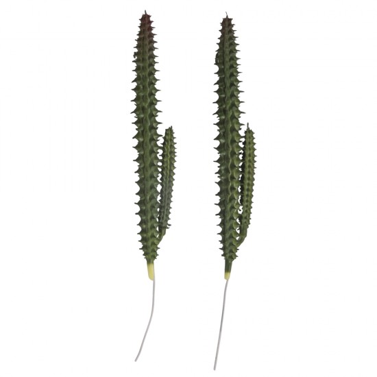 Floare artificiala, Rayher, 2 piese, cactus, 2x1x18 cm