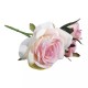 Floare artificiala, trandafir, 15 cm, pale-pink