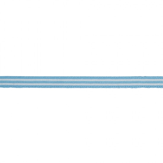 Panglica albastru deschis Rayher, 6 mm, pretul este pe metru liniar