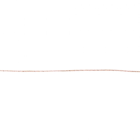Snur antique pink Rayher, cu fir auriu, 1.5 mm, pretul este pe metru liniar