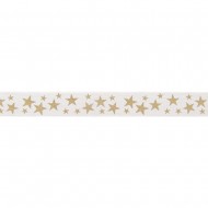 Panglica Rayher, stelute, 40 mm, pretul este pe metru liniar