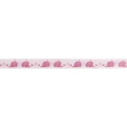 Panglica baby pink Rayher, balene, 2,5 cm, pretul este pe metru liniar Panglica baby pink Rayher, balene, 2,5 cm, pretul este pe metru liniar