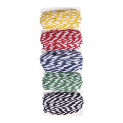 Sfoara 5 culori a 4 m/culoare, 2mm, Rayher Sfoara 5 culori a 4 m/culoare, 2mm, Rayher