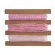 Set panglici + snur, panglica roz 1cm, snur 1mmø, 3x3m, 9m, Rayher Set panglici + snur, panglica roz 1cm, snur 1mmø, 3x3m, 9m, Rayher