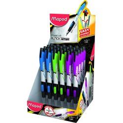 Creion mecanic Maped Black'Peps Reload 0,5 mm display x 24 culori asortate - NOU!