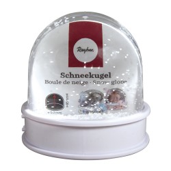 Snow globe, o 90 mm,H. 95 mm,Photosize: W.70 H.63 mm