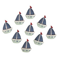 Barcute, Rayher, 2.8x2.2 cm, 9 buc/set Barcute, Rayher, 2.8x2.2 cm, 9 buc/set