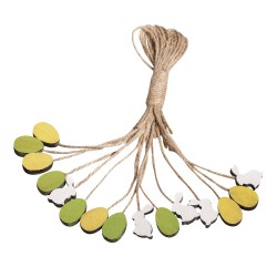 Set decorativ Rayher, ieurasi si oua, dimensiune 2-2,5cm, 15/set