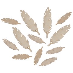 Pene lemn natur, 7+4 cm, 12 buc/set Pene lemn natur, 7+4 cm, 12 buc/set