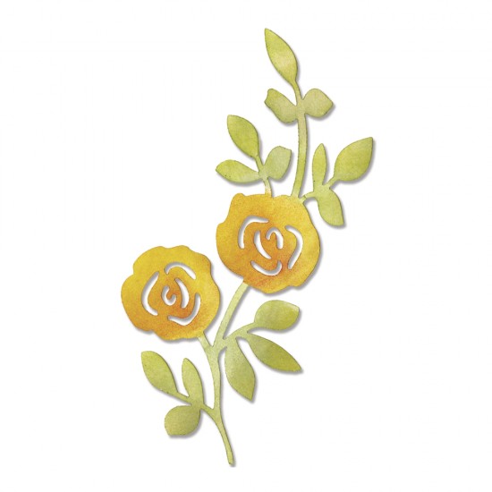 Matrita Sizzix, trandafir catarator, 8.6x11.8 cm