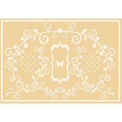 Matrita embosare Rayher, A4, Fanciful Fligh Matrita embosare Rayher, A4, Fanciful Fligh