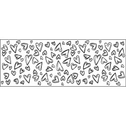 Stampila, inimi, tab-blister Stampila, inimi, tab-blister