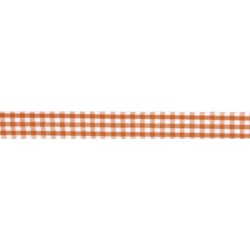 Fabric tape dark orange Rayher, 15 mm, 5 m/rola Fabric tape dark orange Rayher, 15 mm, 5 m/rola
