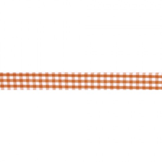 Fabric tape dark orange Rayher, 15 mm, 5 m/rola