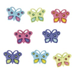 Nasturi - fluturi, 1.5cm, 8buc/set