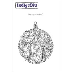 Stampila Rayher IndigoBlu, Baroque Bauble , dimesniune 110x90 mm Stampila Rayher IndigoBlu, Baroque Bauble , dimesniune 110x90 mm