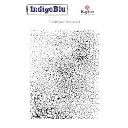 Stampila Rayher IndigoBlu, "Crackleglaze", dimensiune 125x100 mm Stampila Rayher IndigoBlu, "Crackleglaze", dimensiune 125x100 mm