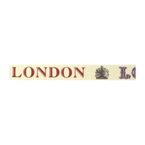 Banda adeziva London, 15mm, roll 15m