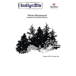 Stampila Rayher IndigoBlu, "Winter Wonderland" Stampila Rayher IndigoBlu, "Winter Wonderland"