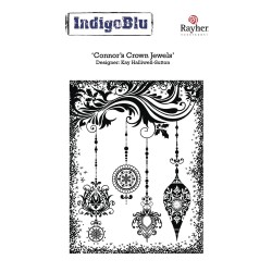 Stampila Rayher IndigoBlu, Conner's Crown Jewels Stampila Rayher IndigoBlu, Conner's Crown Jewels