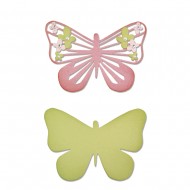 Sizzix Thinlits Set-Graceful Butterfly 2, 6.78x4.76cm, tab-blister 2pc