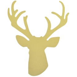 Matrita Sizzix Bigz, cap de cerb, 13.97x15.24 cm Matrita Sizzix Bigz, cap de cerb, 13.97x15.24 cm