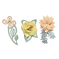 Sizzix Thinlits Plus- Love Birds 3D, 2.86-28.89cm, tab-blister