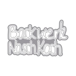 Matrita Rayher, Backwerk Naschkoc, 4 piese/set