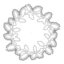 Matrita Rayher, Coroana de Craciun, 8 cm