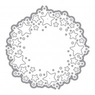 Stanta Rayher, coroana cu stelute, diametru 8 cm