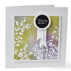 Sizzix Thinlits Set- Filigree Border, 12.7x12.7cm, tab-blister
