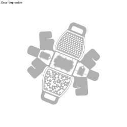 Matrita Rayher, cutie gentuta, 21.1x23.4 cm