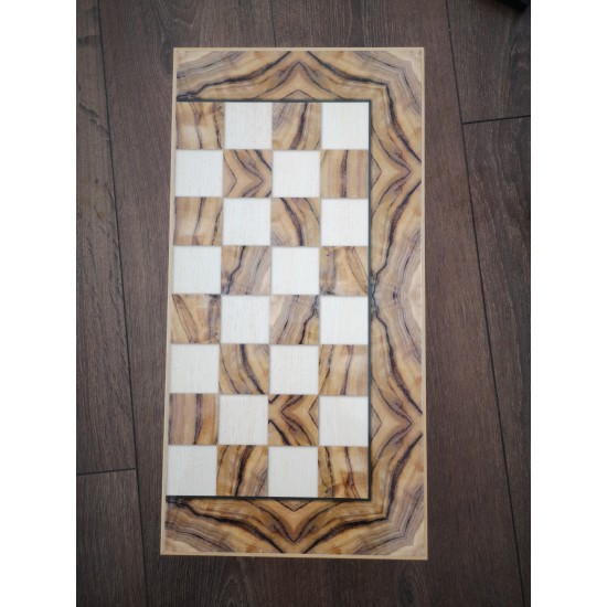 Joc table, lemn+plastic, aprox.48x48 cm