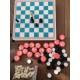 Joc lemn 4 in 1, Multifunctional Memory Chess