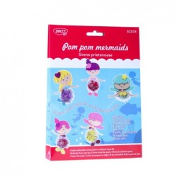 Set creativ, Sirene prietenoase, SC074, DACO