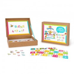 Alfabetar - Joc educativ - cifre, litere, animalute - Trendhaus, magnetic, CH28900