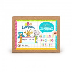Alfabetar - Joc educativ - cifre, litere, animalute - Trendhaus, magnetic, CH28900