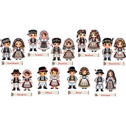 Accesorii Craft DACO – Micii Românași AD519 Accesorii Craft DACO – Micii Românași AD519